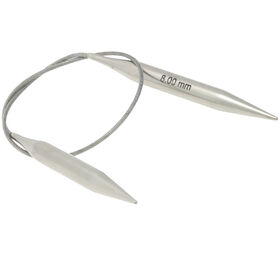 Lana Grossa Aiguille circulaire acier inoxydable N° 8,0/40cm