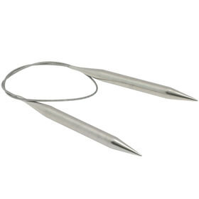 Lana Grossa Aiguille circulaire acier inoxydable N° 10,0/60cm