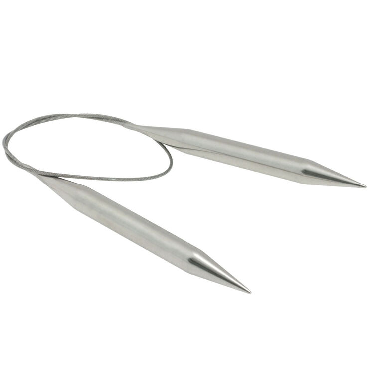 Lana Grossa Aiguille circulaire acier inoxydable N° 12,0/60cm
