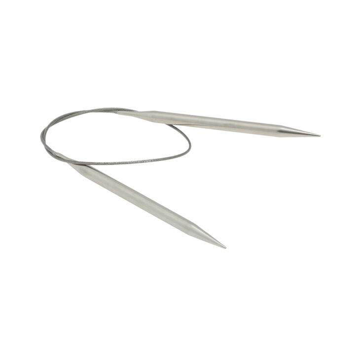Lana Grossa Aiguille circulaire acier inoxydable N° 7,0/60cm