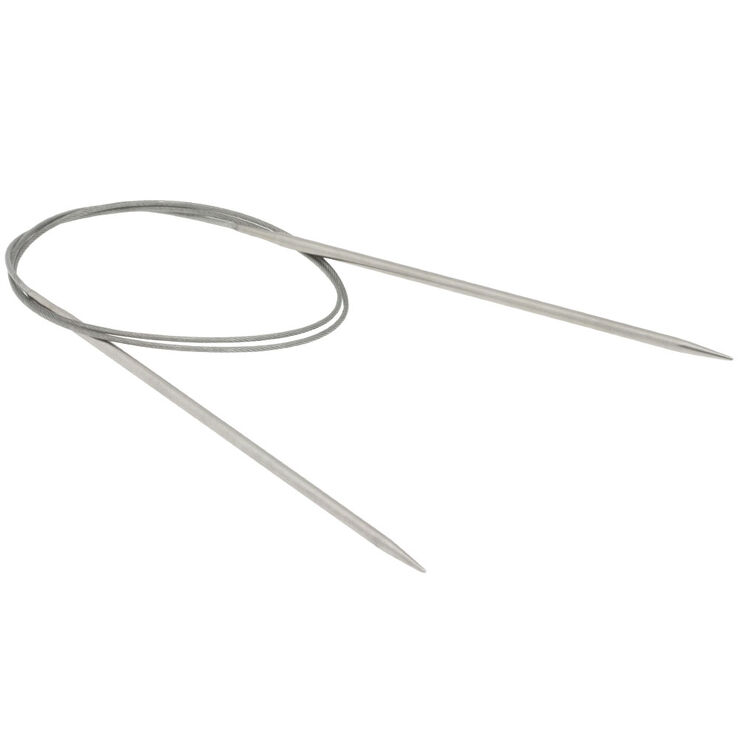 Lana Grossa Aiguille circulaire acier inoxydable N° 3,5/80cm