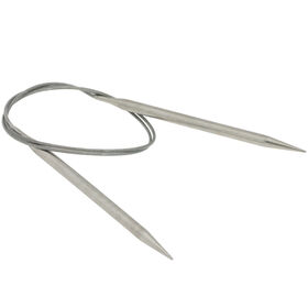 Lana Grossa Aiguille circulaire acier inoxydable N° 6,5/80cm