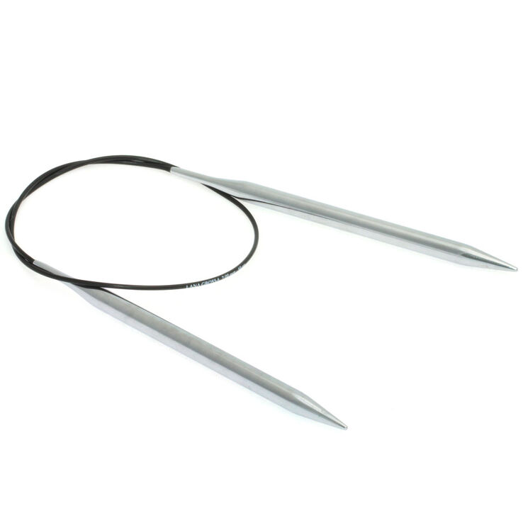 Lana Grossa Aiguille circulaire laiton N° 7/60cm