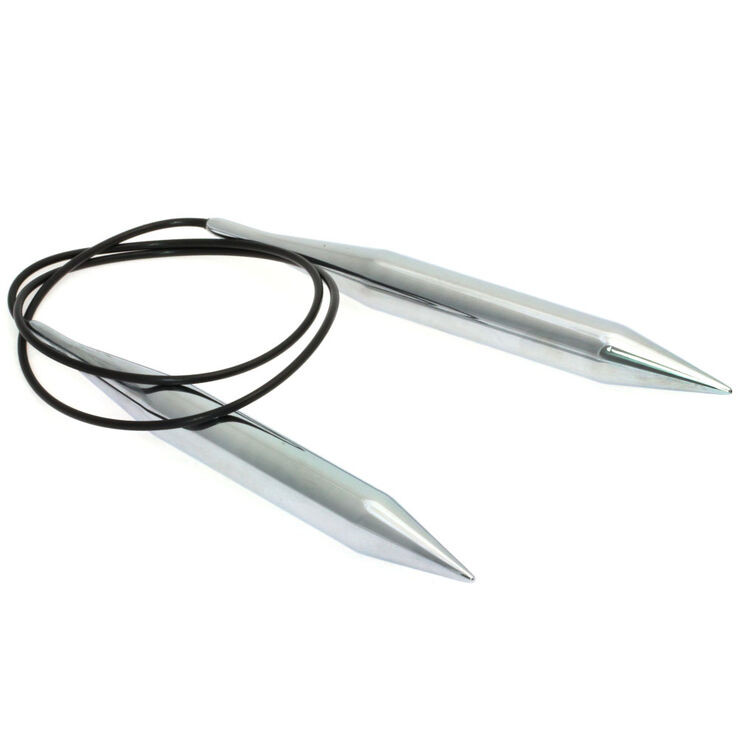 Lana Grossa Aiguille circulaire laiton N°15/80cm
