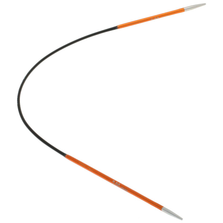 Lana Grossa Aiguille circulaire Aluminium Rainbow N° 2,0/25cm