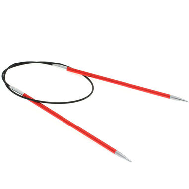 Lana Grossa Aiguille circulaire aluminium Rainbow N° 4,0/40cm