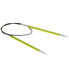 Lana Grossa Aiguille circulaire aluminium Rainbow N° 5,5/40cm