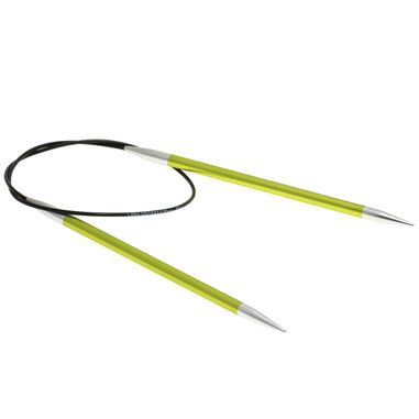 Lana Grossa Aiguille circulaire aluminium Rainbow N° 5,5/40cm
