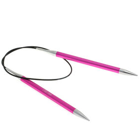 Lana Grossa Aiguille circulaire aluminium Rainbow N° 7,0/40cm