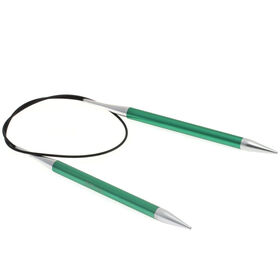 Lana Grossa Aiguille circulaire aluminium Rainbow N° 8,0/40cm