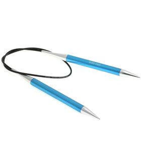 Lana Grossa Aiguille circulaire aluminium Rainbow N° 9,0/60cm