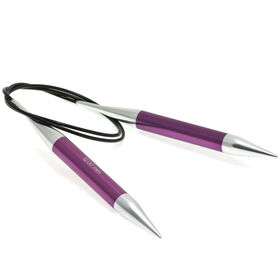 Lana Grossa Aiguille circulaire aluminium Rainbow N° 12,0/100cm