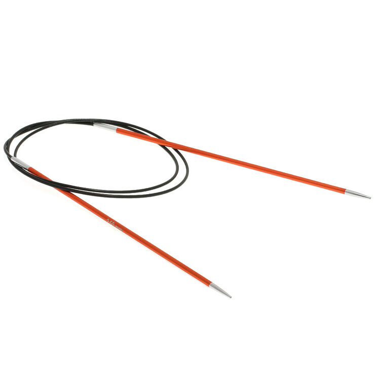 Lana Grossa Aiguille circulaire aluminium Rainbow N° 2,5/80cm