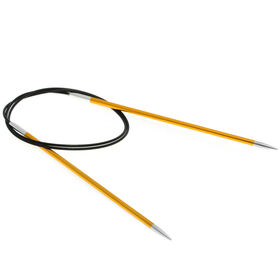 Lana Grossa Aiguille circulaire aluminium Rainbow N° 3,5/100cm