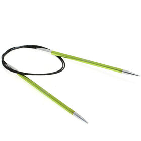 Lana Grossa Aiguille circulaire aluminium Rainbow N° 5,0/100cm