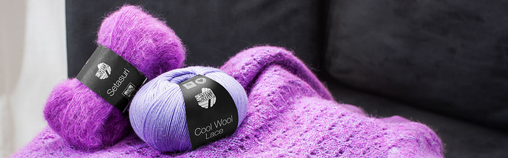 Fils de haute qualité pour tricoter, crocheter et feutrer Fils Lana Grossa
