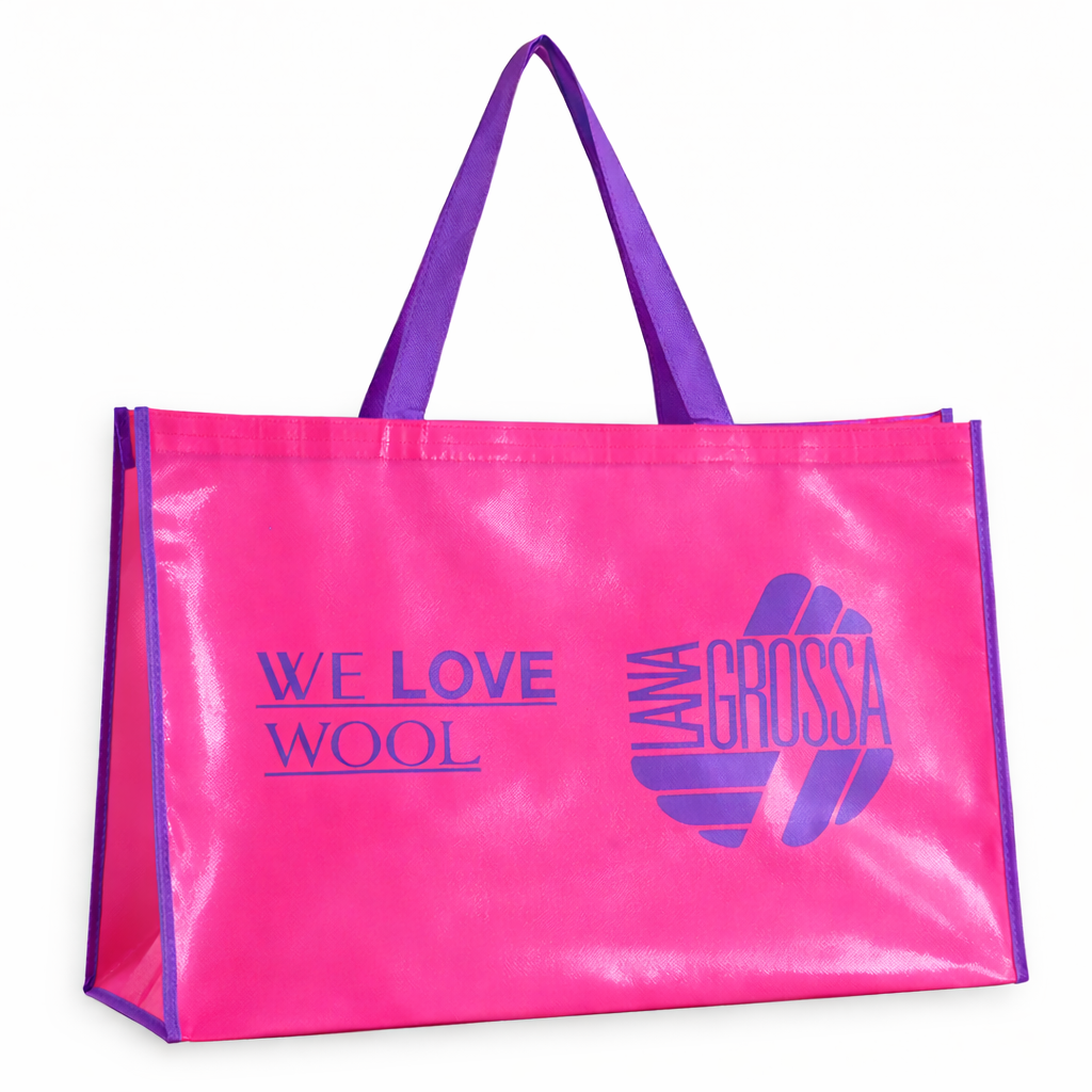 Lana Grossa Sac shopping WE LOVE WOOL (grand) 