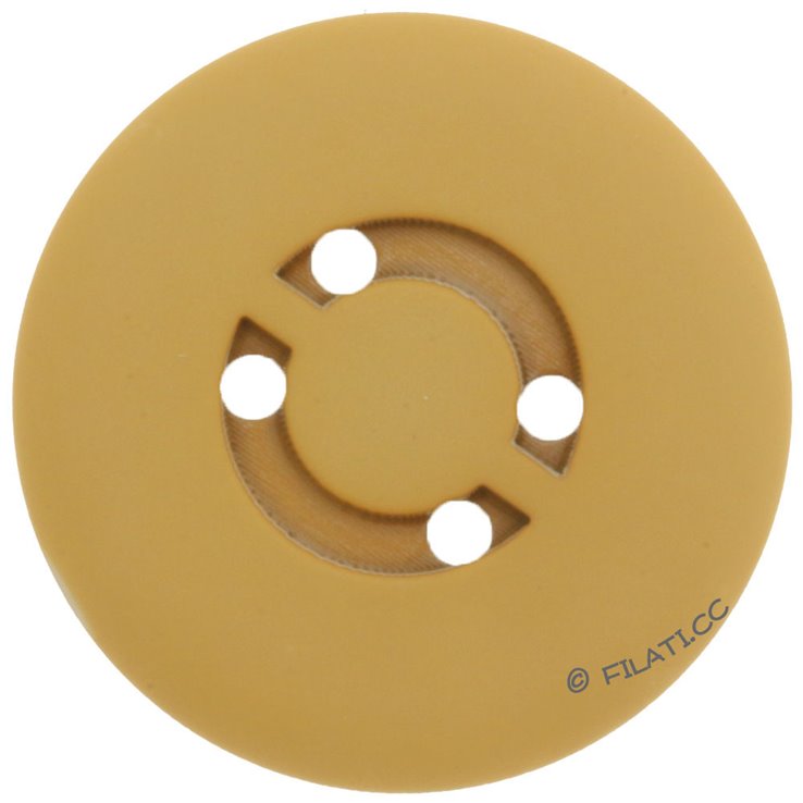 UNION KNOPF 450472/25mm | 40-moutarde