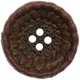 UNION KNOPF 452554/28mm | 20-brun foncé