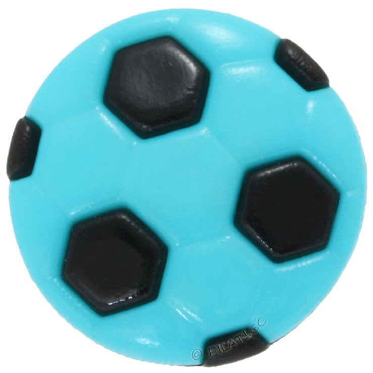 UNION KNOPF 46353/15mm | 04-bleu turquoise