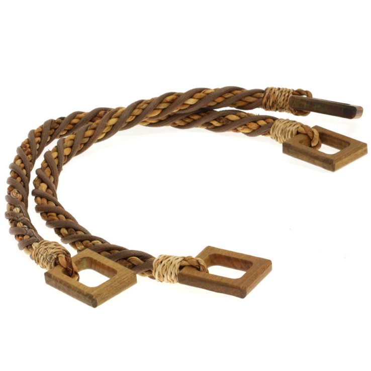 Anses pour sac à main Madeleine 615108 | 108-clair/moyen/brun foncé