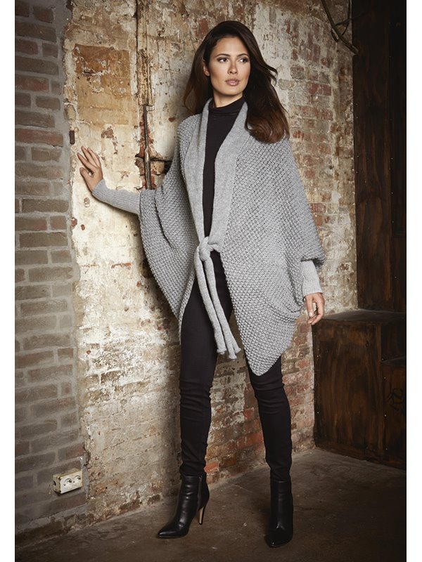 Lana Grossa GILET EN MOTIF PERSAN Cool Wool Alpaca