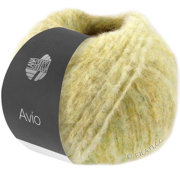 Lana Grossa AVIO | 18-olive/jaune vert
