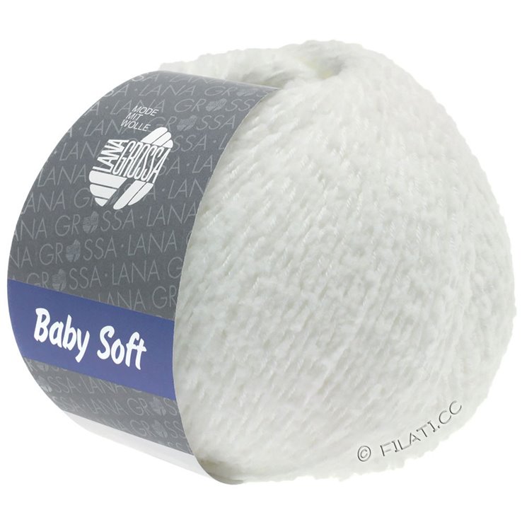 Lana Grossa BABY SOFT | 01-blanc