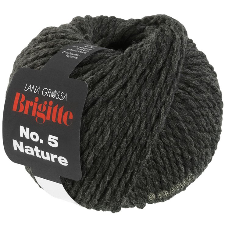 Lana Grossa BRIGITTE NO. 5 Nature | 002-anthracite