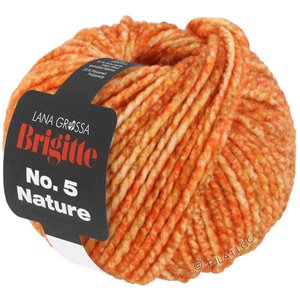 Lana Grossa BRIGITTE NO. 5 Nature | 105-orange/caramel chiné