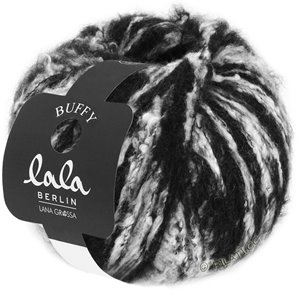 Lana Grossa BUFFY (lala BERLIN) | 12-noir/écru