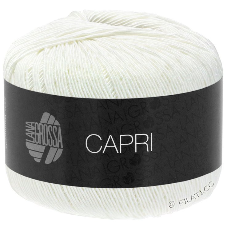 Lana Grossa CAPRI | 01-blanc