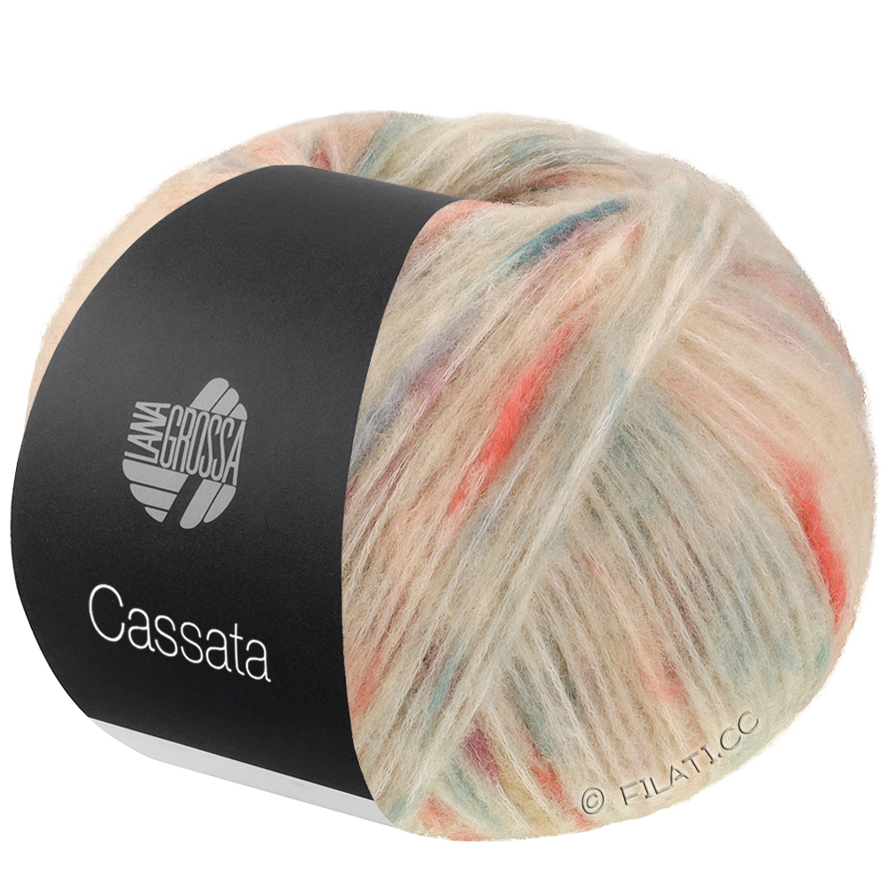 Lana Grossa CASSATA | 14-crème/jade/pétrole/gris tendre/terre cuite