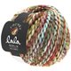 Lana Grossa CHUNKY (lala BERLIN) | 105-turquoise/olive/rose vif/brun rouge/pétrole
