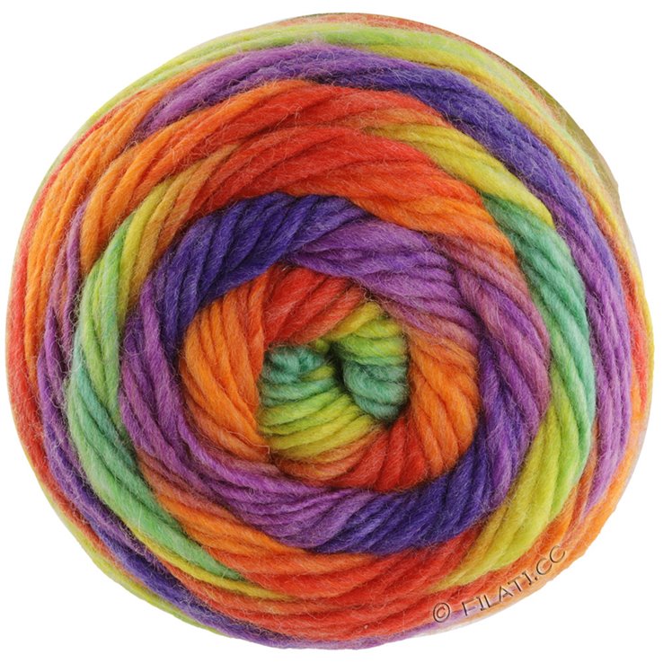 Lana Grossa COLORATO Aktion | 01-jade/jaune citrus/rouge/orange/pourpre/violet bleu