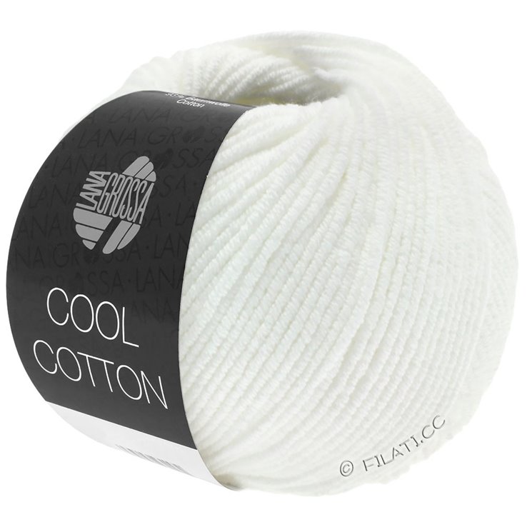 Lana Grossa COOL COTTON | 01-blanc