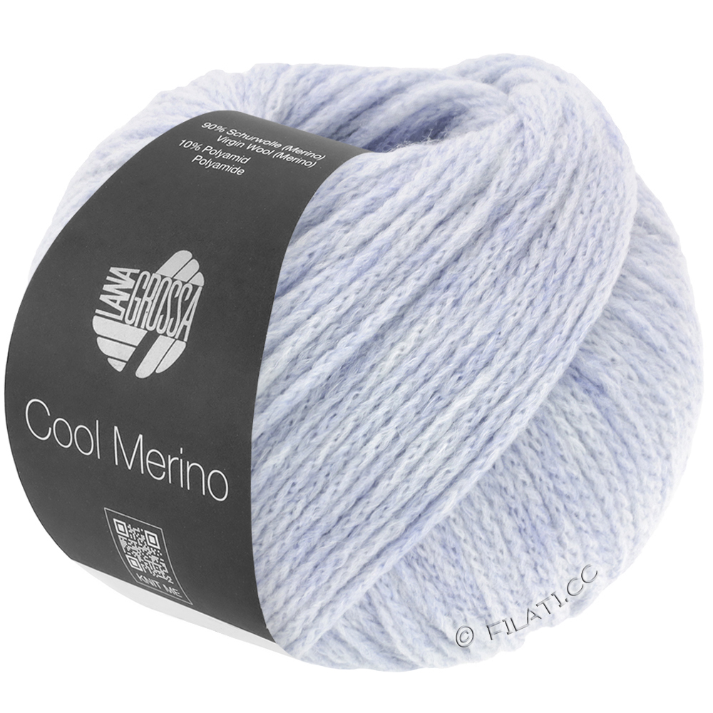 Lana Grossa COOL MERINO | 042-bleu comme violettes