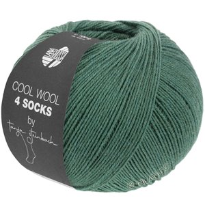 Lana Grossa COOL WOOL 4 SOCKS UNI | 7702-gris vert