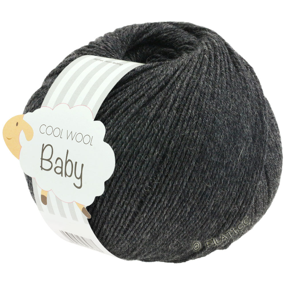 Lana Grossa COOL WOOL Baby Uni/Print 50g | COOL Baby Uni/Print 50g de Grossa | Files & Laine | Boutique