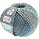 Lana Grossa COOL WOOL Baby Dégradé | 509-gris clair/gris moyen/pétrole clair/gris bleu
