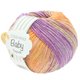 Lana Grossa COOL WOOL Baby Dégradé | 514-orange/saumon/jaune clair/lilas/violet