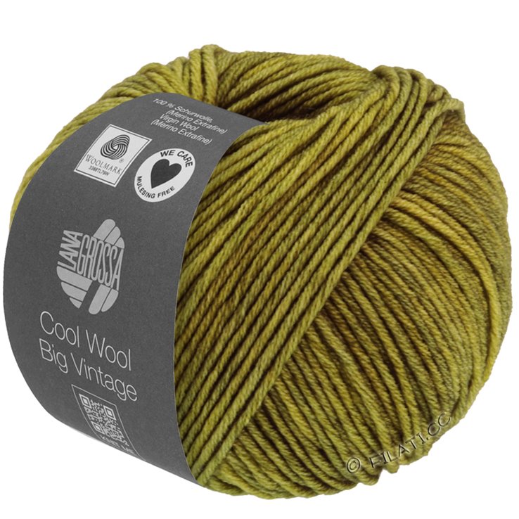 Lana Grossa COOL WOOL Big Vintage | 7161-olive