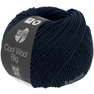 Lana Grossa COOL WOOL Big Mélange (We Care) | 1630-bleu noir chiné
