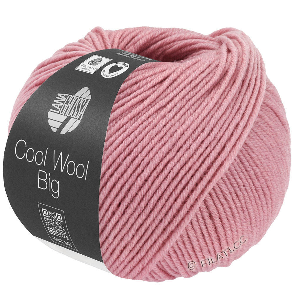 Lana Grossa COOL WOOL Big Mélange (We Care) | 1697-rose chiné