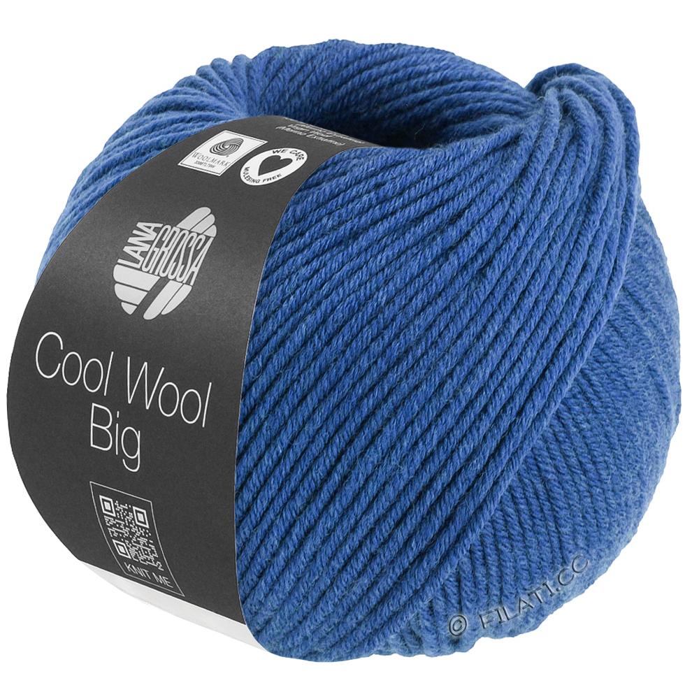 Lana Grossa COOL WOOL Big Mélange (We Care) | 1703-bleu chiné