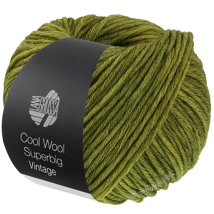 Lana Grossa COOL WOOL Superbig Vintage | 7261-olive