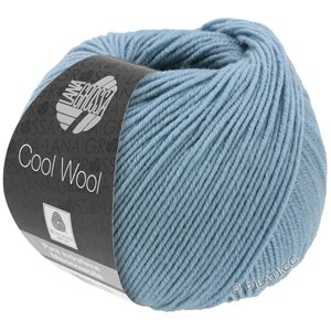 Lana Grossa COOL WOOL   Uni | 2102-bleu gris