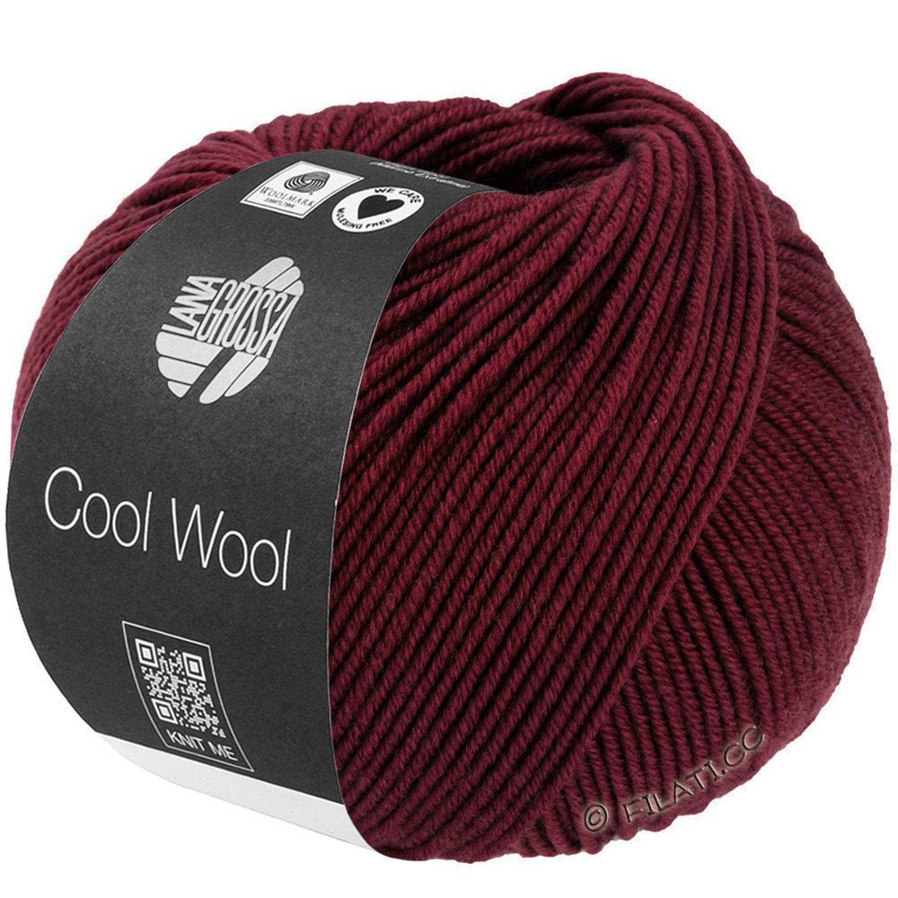 Lana Grossa COOL WOOL | 2124-Rouge rose foncé