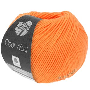 Lana Grossa COOL WOOL   Uni/Melange/Neon | 0418-mandarine