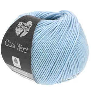 Lana Grossa COOL WOOL   Uni/Melange/Neon | 0430-bleu clair